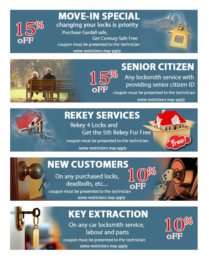 Safe Key Shop Pittsburgh, PA 412-409-9036 - coupon21-set-five